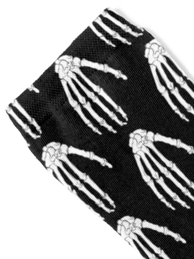 Skeleton Hand Socks funny gifts halloween Designer Man Socks Women's