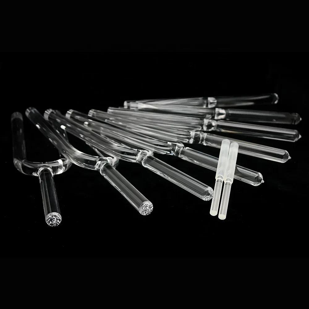 2025 Premium 20mm Chakra Tuning Fork Quartz Crystal Sound Healing Instrument for Yoga & Therapy