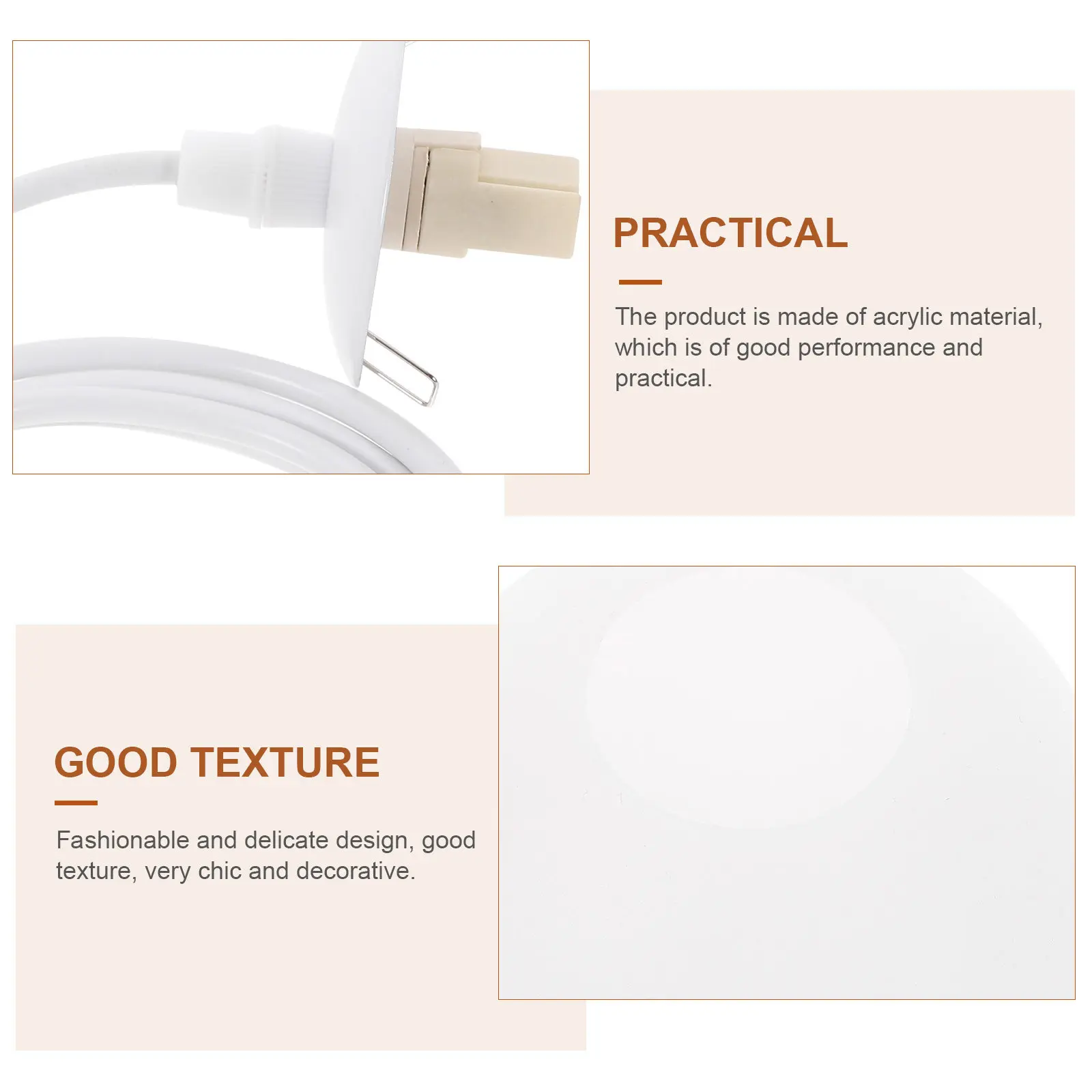 Modern Round Hanging Lamp Ceiling Pendant Light with Fine Workmanship Acrylic Design for Living Room Dining Hall Office Home
