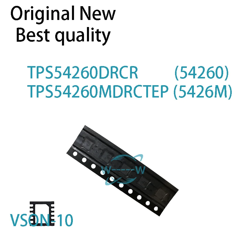 (5 PCS)NEW TPS54260DRCR 54260 TPS54260MDRCTEP 5426M TPS54260 TPS54260M VSON-10 IC Chip electronic