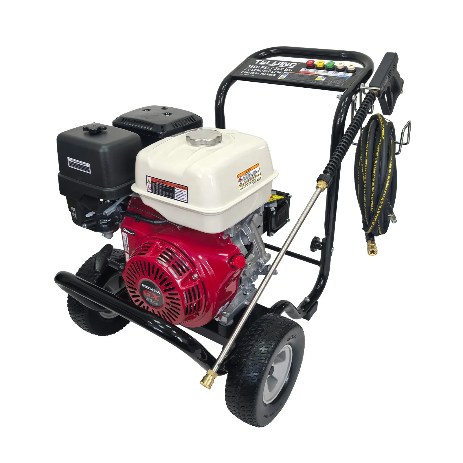 H0nda GX390 Power AR насос стиральная машина портативная автомойка 3800PSI/262Bar бензиновая мойка высокого давления 389cc