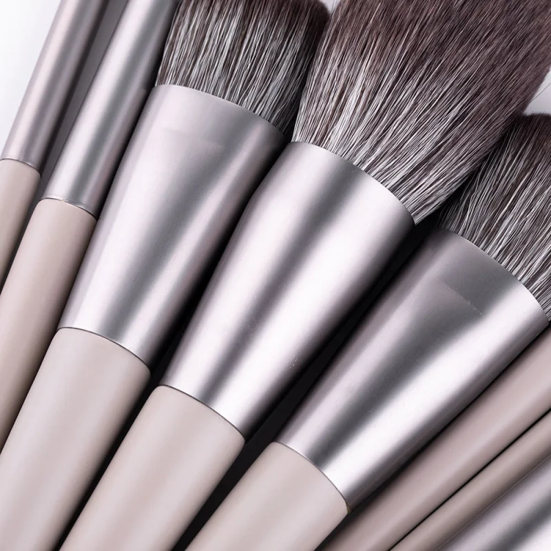 Nowy Produkt12 Zestaw Pędzli do Makijażu Pędzel do Pudru Sypkiego Cieni do Powiek Pełny Zestaw Narzędzi do Makijażu Ultra Miękkie Wielokolorowe Włosie Dostępne w Magazynie
