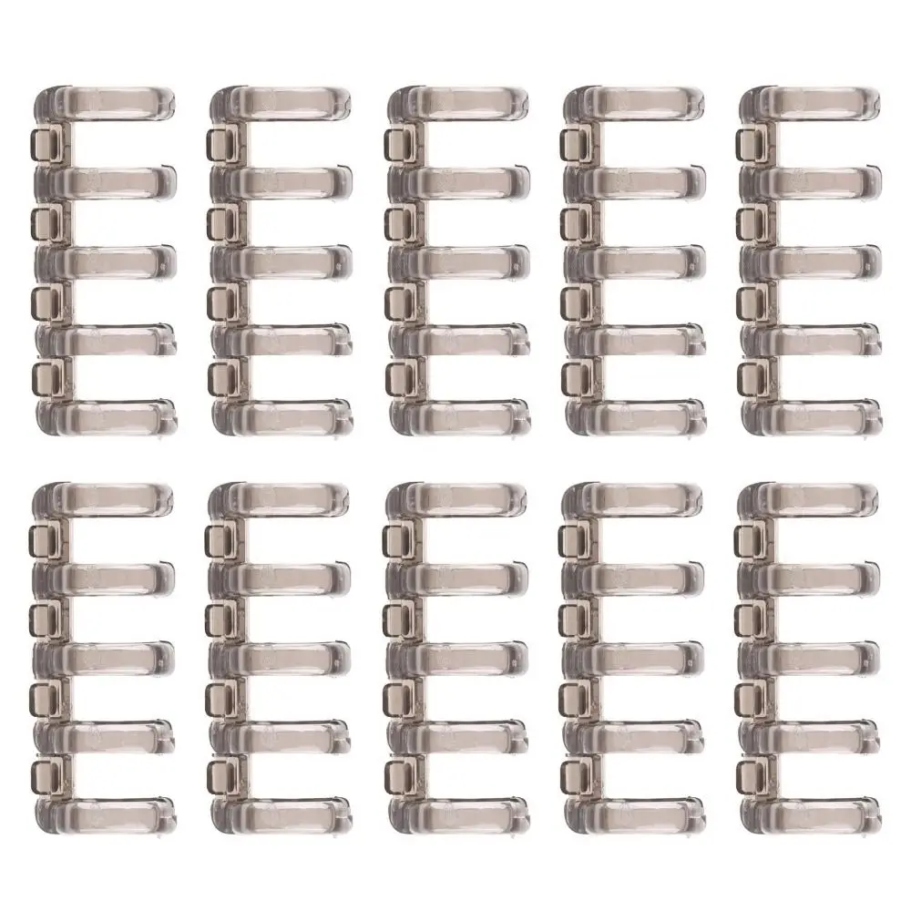 10Pcs Binding Spines Snap Split Binder Rings for A4 A5 A6