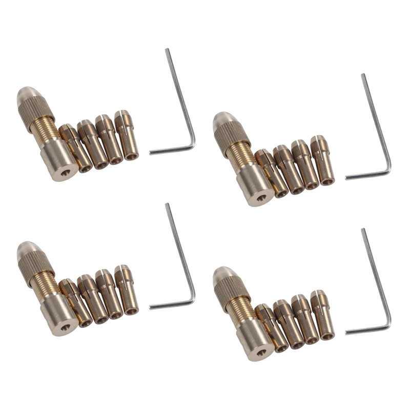 32-Piece 0.5-3Mm Drill Chuck Collets Set Of Quick Chuck For Mini Tools