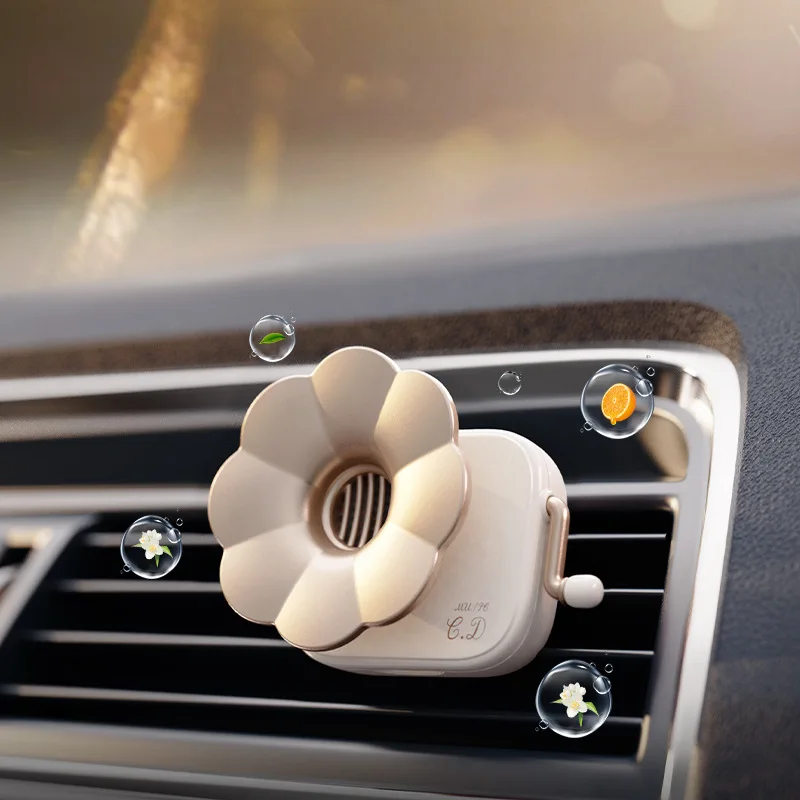 

Vintage Gramophone Air Outlet Car Aromatherapy Vent Perfume Clip Aromatherapy Flavor Perfume Car freshener For Gril Gift