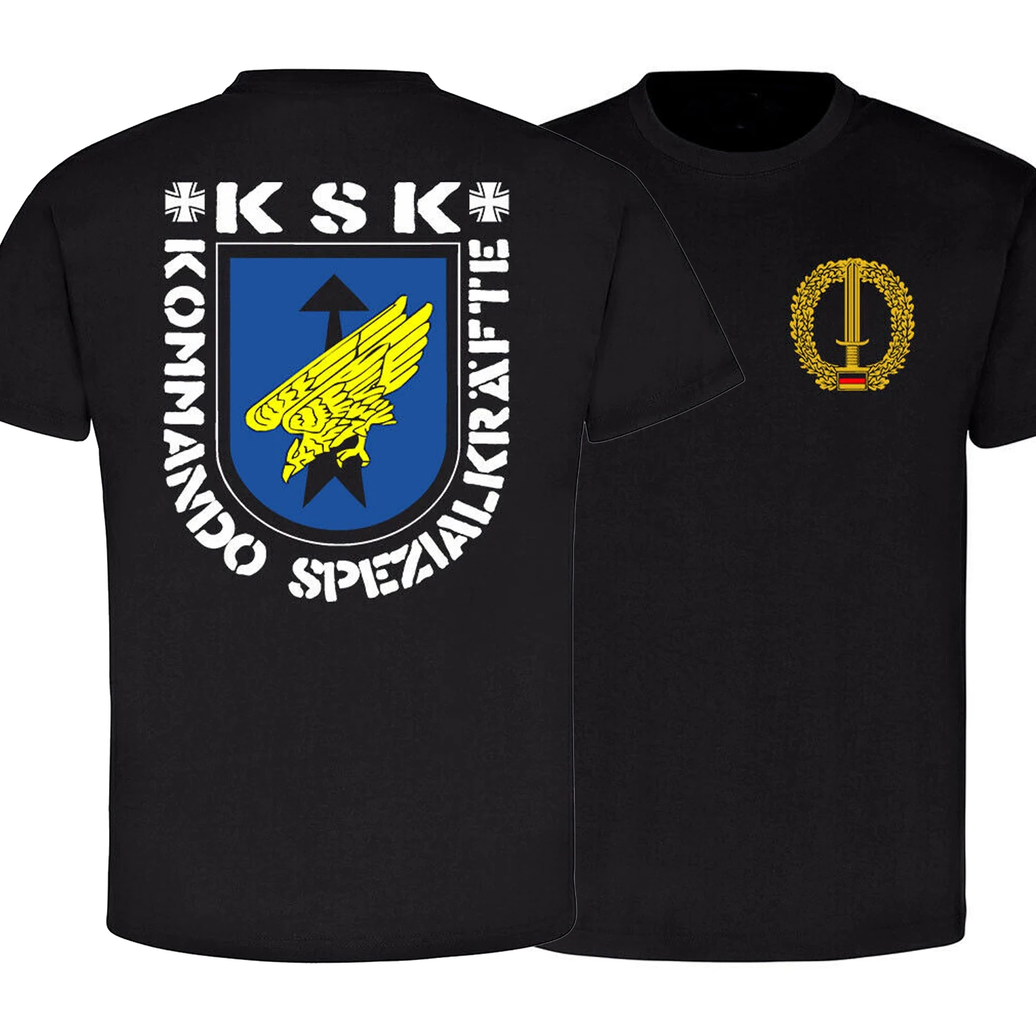 German Special Forces KSK Commando Bundeswehr Special Unit T Shirt. Short Sleeve 100% Cotton Casual T-shirt Loose Top Size S-3XL