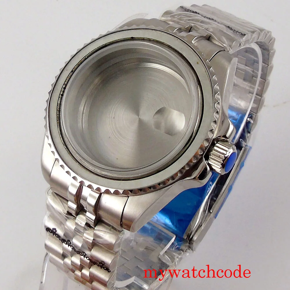 Diver 40mm Watch Case for SUB GMT Watch Mod NH34 NH35 NH36 NH73 NH38 NH39 NH70 NH72 904L Bracelet