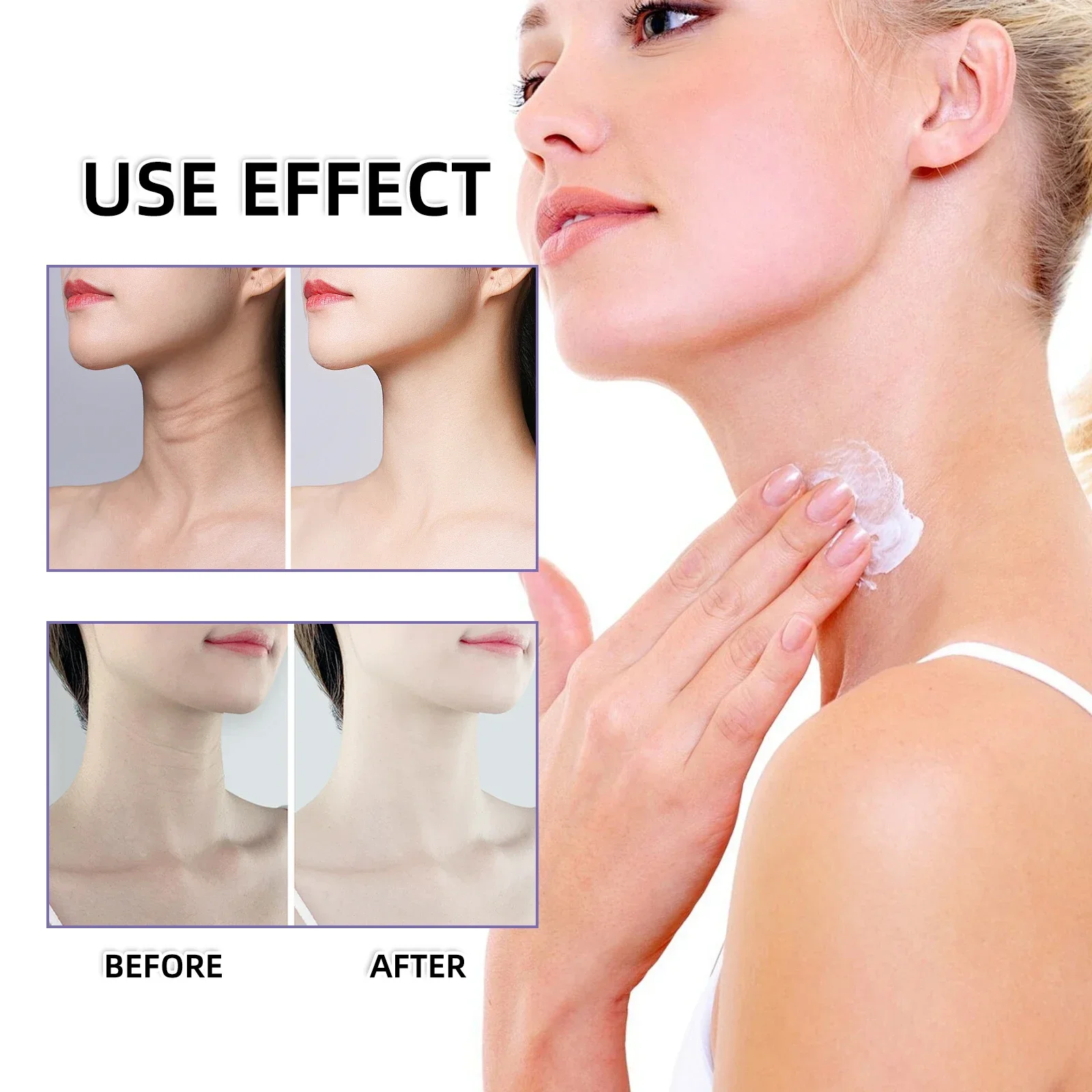 Snake Oil Neck Cream Lightens Neck Fine Lines Wrinkles Anti-aging Lifts Tightens Skin Moisturizing Nourishes Neck Cream 30ML