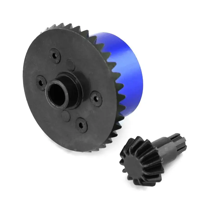 CYGJ-2X Metal Steel Bevel Gear Differential Case For 1/10 ARRMA SENTON Granite KRATON VORTEKS Outcast Big Rock,Blue
