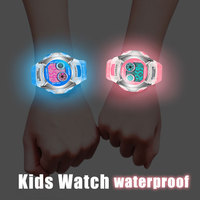 Children Luminous Watch Kids Electronic Watches Silicone Strap Wristwatch LED Digital Sport Clock For Boys and Girls Stopwatch