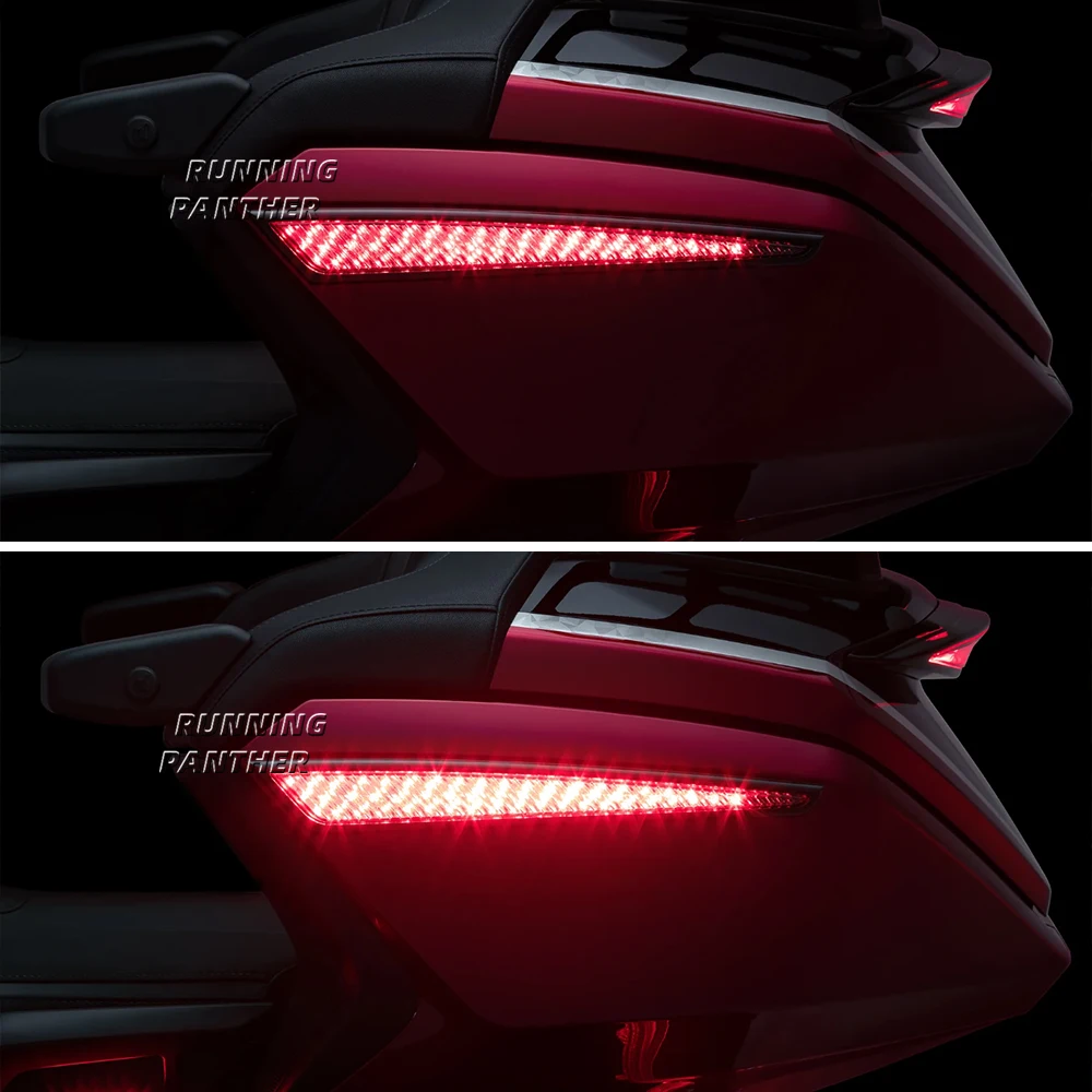 Moto HA CONDOTTO LA Luce Per Honda Goldwing Gold Wing GL1800 Tour DCT Airbag 2021-2023 Top Spar Box Tronco Luce Laterale Decorativa Ligh