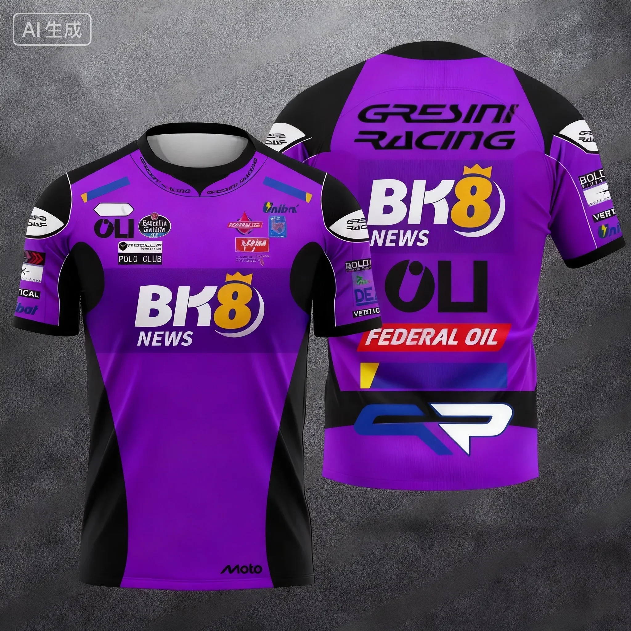 Summer New Motorcycle GP Racing Suit, Motorcycle Riding 2026 Breathable and Quick-drying Short-sleeved Sport Street T-shirt
