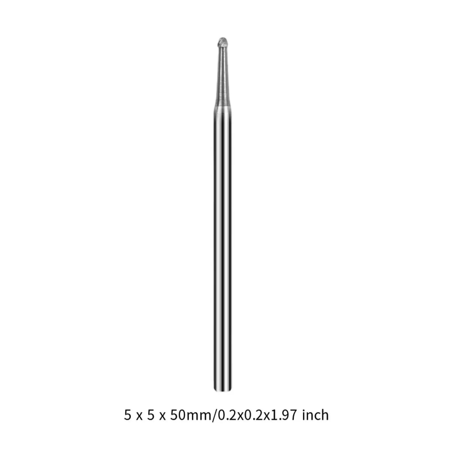 Ball Bur Multifunctional Compact Lightweight Portable Precision Cutter Head Hard wearing Simple Tungsten Steel Carving Tool