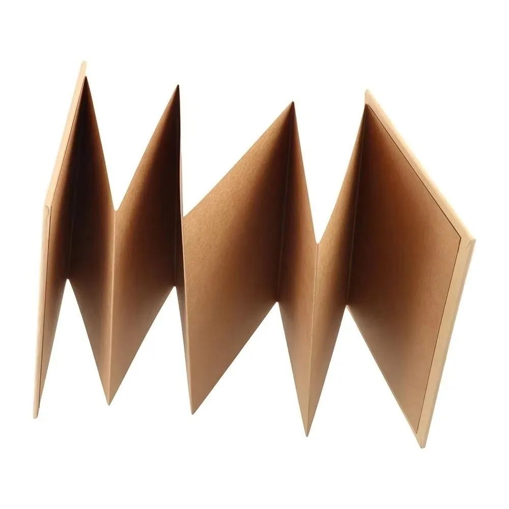 New Graffiti Folding Accordion Photo Album DIY 8 Page Gift Kraft Paper Surprise Gift Family Blank Photocard Surprised Photo Book