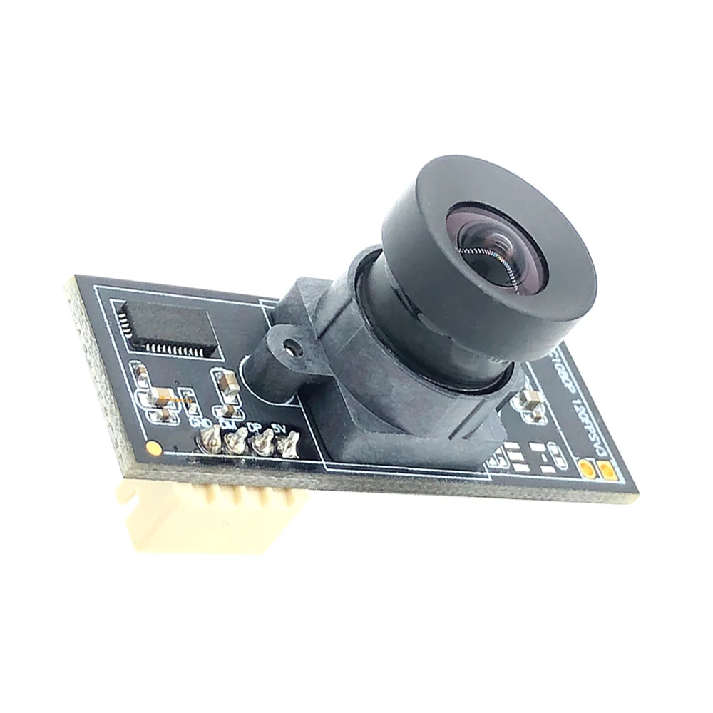 95 Grad Nullverzerrung Hochgeschwindigkeits-USB-Kameramodul mit 120 Bildern OV2710 1920 * 1080P HD MJPEG Linux UVC Webcam Mini-Überwachung