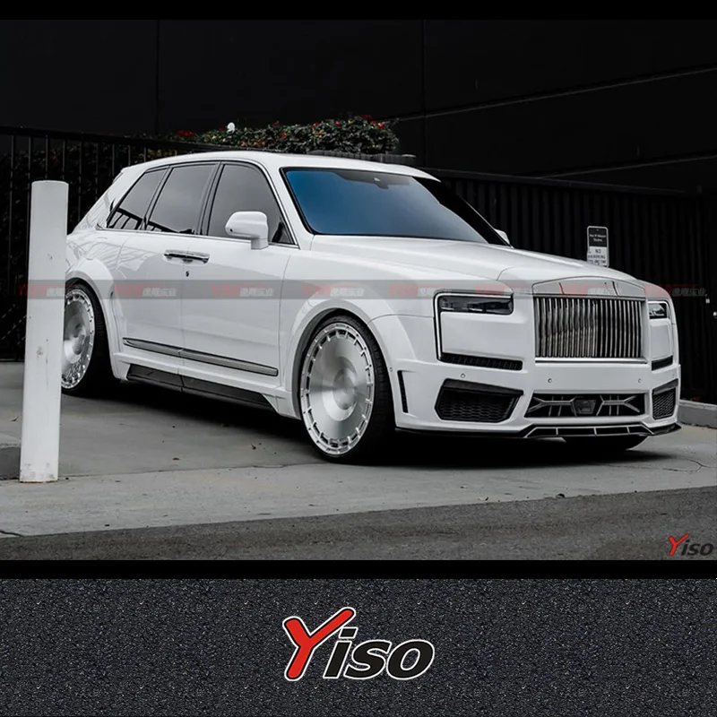 Suitable for CULINAN 2016 model Dry carbon fiber kit Wide fender Side skirt Tail wing  Aerodynamic kit