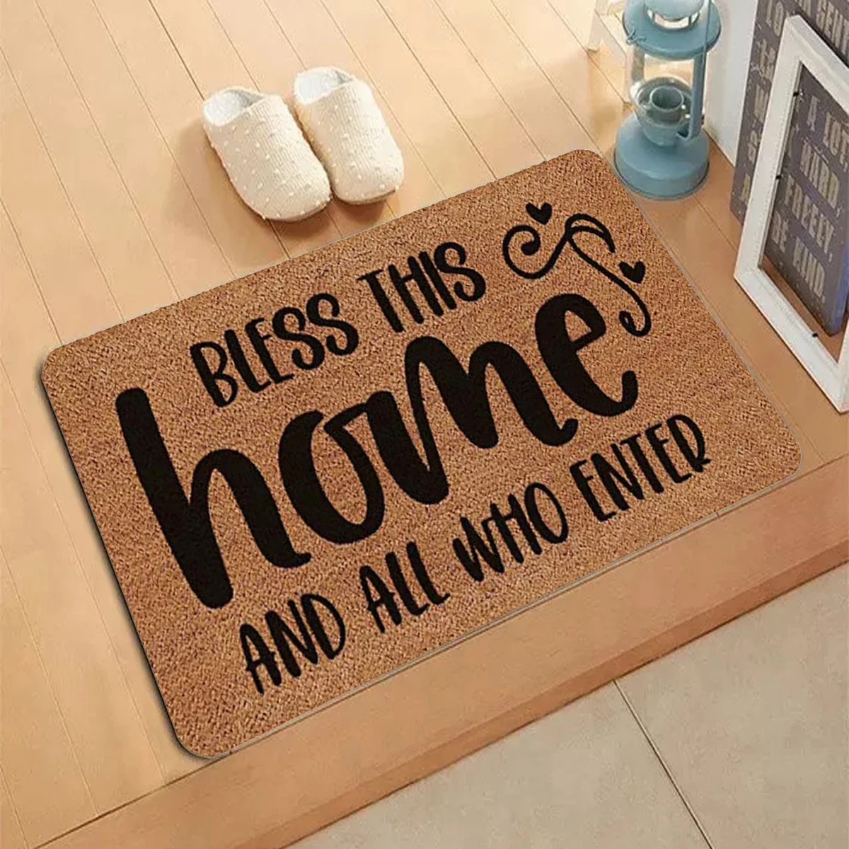 OH,HELLO Pattern Carpet Entrance Doormat Non-slip Living Room Kitchen Bedroom Decor Rug Floor Mats Home Decor