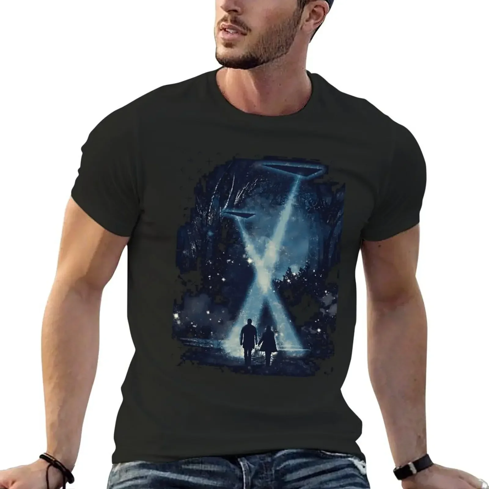 

Les X-Files 1 T-Shirt essential t shirt sports fans Blouse anime clothes mens tall t shirts