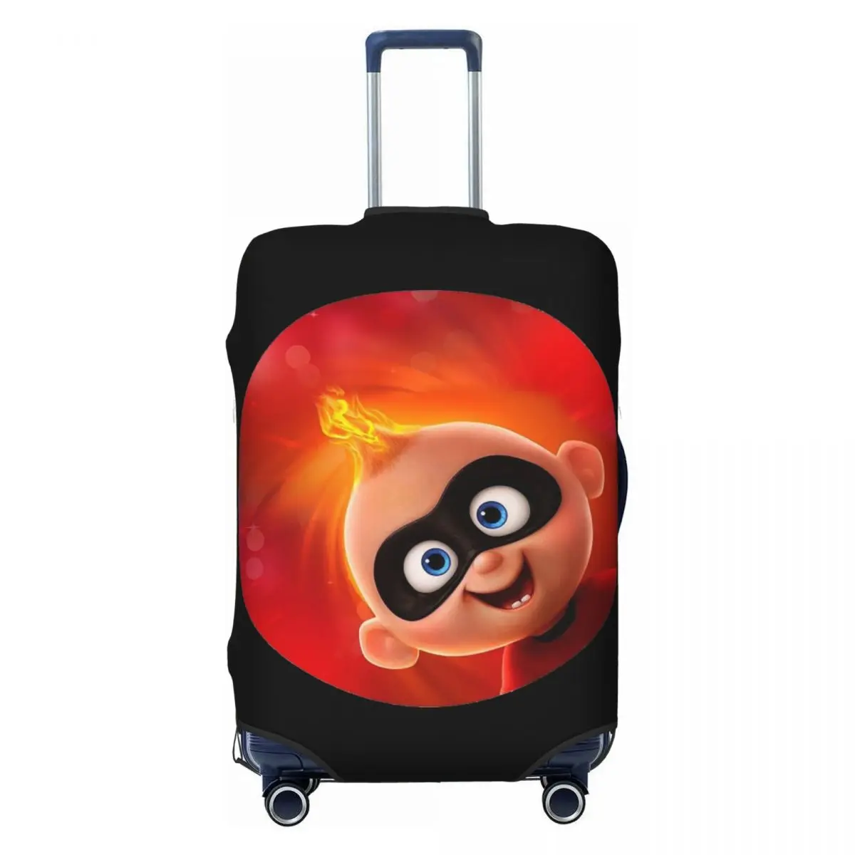 

Эластичный защитный чехол для чемодана с изображением Джек-Джека Пэра из аниме «Суперсемейка», модный дизайн