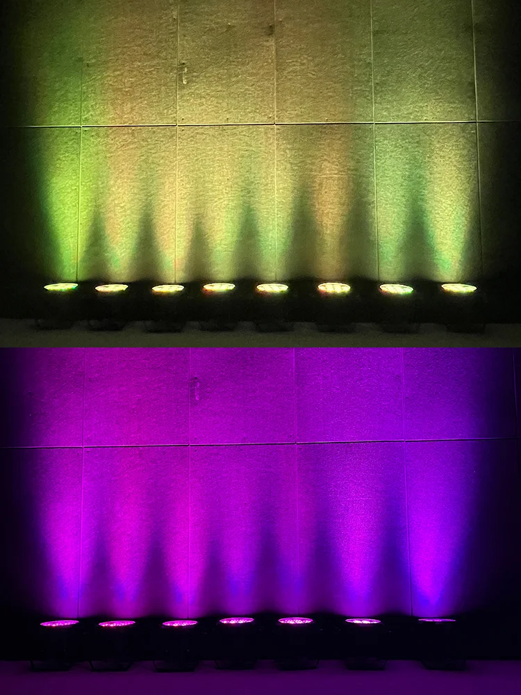Waterproof Outdoor 12x18W Wireless DMX Control Battery LED RGBWA UA 6in1 Uplight Par Light for Stage Club