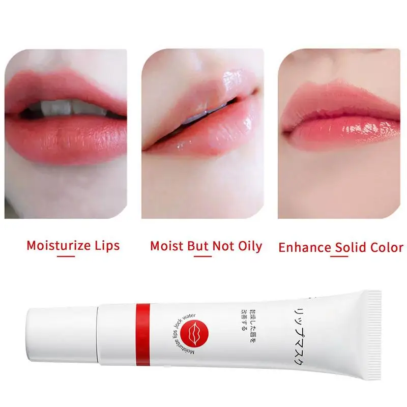 Gel labial loción labial suave con extractos de plantas naturales, brillo de labios suave, cuidado de labios, línea de labios alisadora, hidratante, brillo de labios