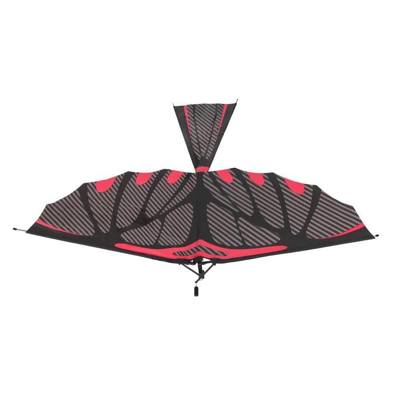 Ensamblaje de avión de fibra de carbono, modelo de avión Diy, pterosauro, banda de goma, avión biónico