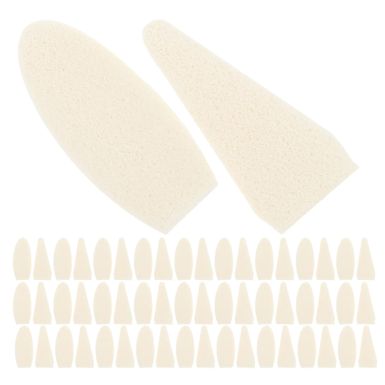 

200 шт. сменных мягких губок-ластиков для рисования, инструменты для смешивания цветов, губки для художественных работ, сменные насадки для стирания эскизов