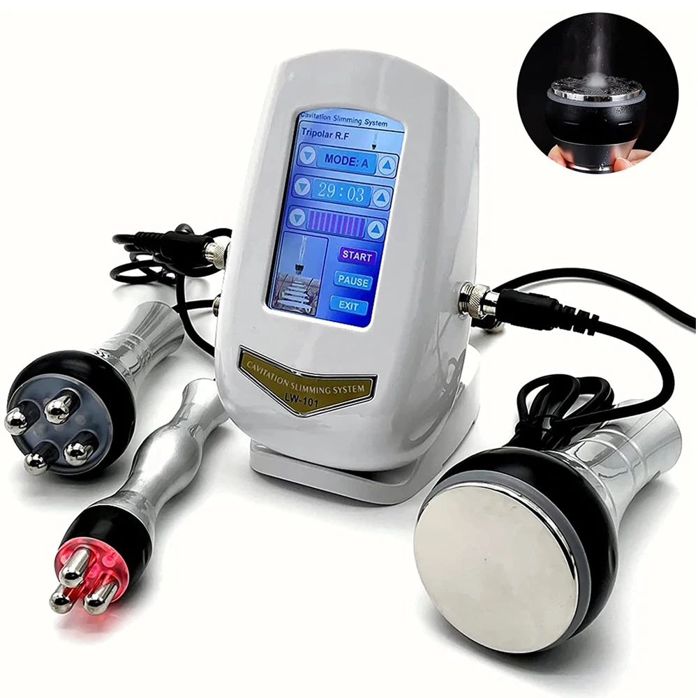 40K Cavitation Ultrasonic Body Slimming Machine Weight Loss Multi-polar RF Radio Frequency Skin Lift Tighten Anti-wrinkle Rejuve