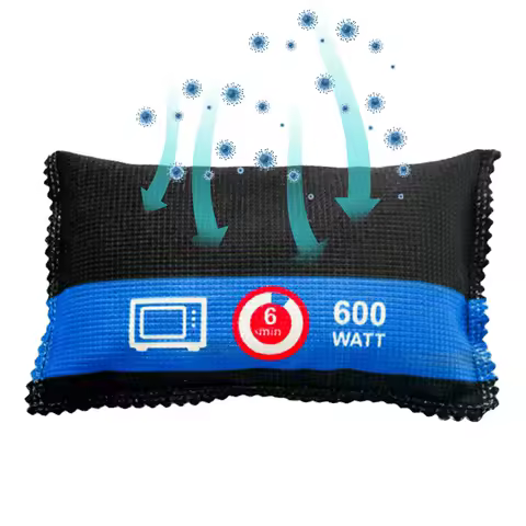 Car Dehumidifier Moisture Killer Bag Reusable Silica Gel Moisture Absorbing Bag Multifunction Silica Gel/Mineral for Home Car