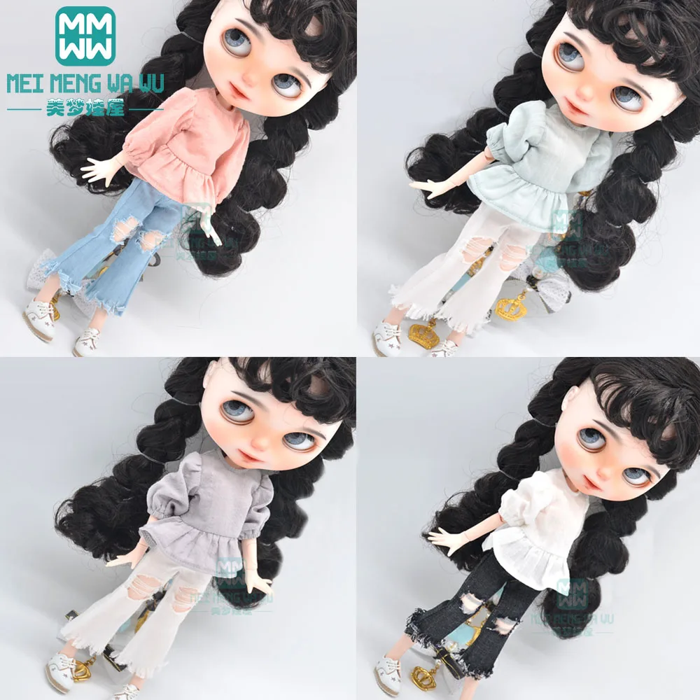 

Одежда для куклы Стильная конфетная одежда подходит для 28 см Blyth Azone OB22 OB24 Аксессуары Игрушки Подарок