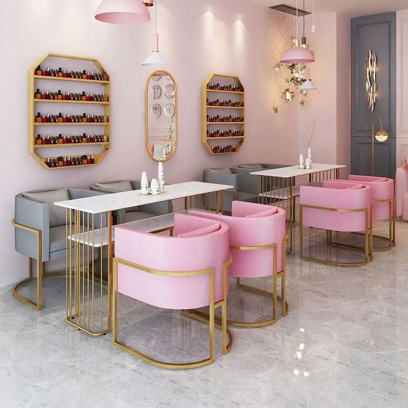 Nails Salon Salon Station Nail Art Table and Chair - view 2