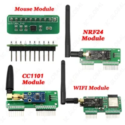 For Flipper Zero WiFi Multiboard NRF24+ESP32 Development Board GPIO CC1101 Mouse Module For Flipper Zero Modification Accessory