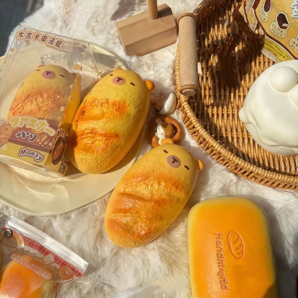 اليد الاسترخاء اسفنجي كابيبارا لعبة لينة انتعاش مقلد الخبز ضغط لعبة تململ اللعب لزجة كعكة اسفنجي لعبة هدية عيد ميلاد