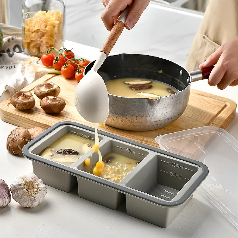 Silikonowe pojemniki na posiłk – Meal Prep Soup recenzja i cena
