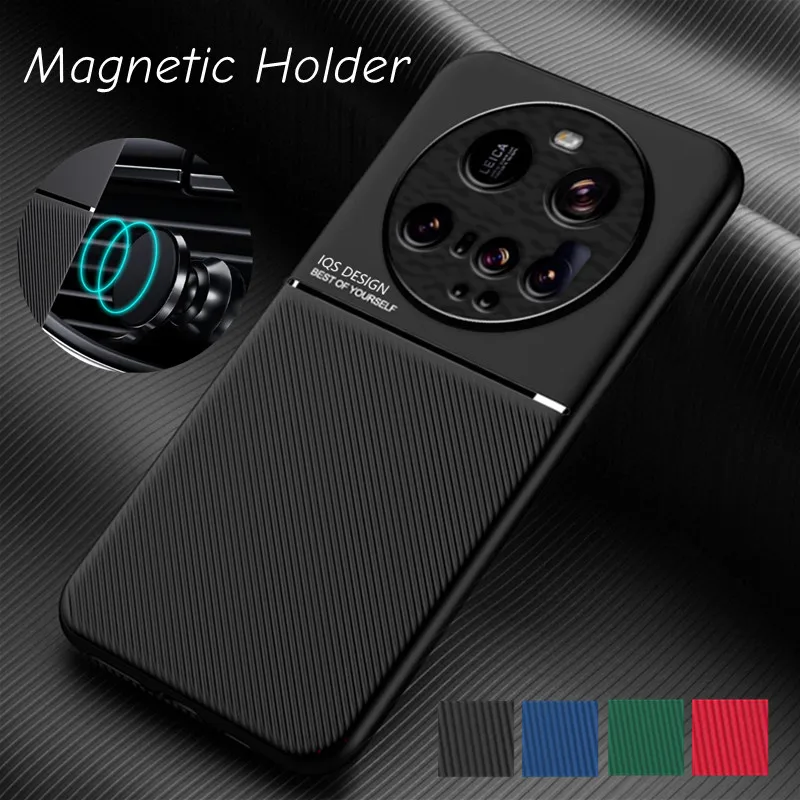 Robuste rutschfeste Hülle für Xiaomi 15 Ultra Mi 14 13 Ultra Schutzhülle Magnetischer Saugnapfhalter Coque Fundas Capa