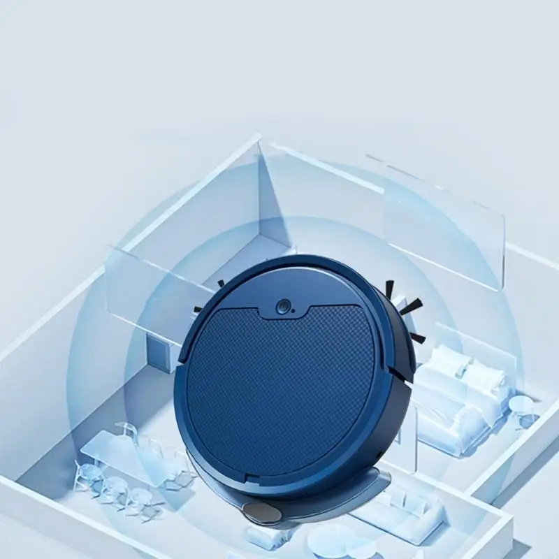 3 in-1自動水タンクブラシモップダストスイークモッピングバキュームクリーナーロボットN58d