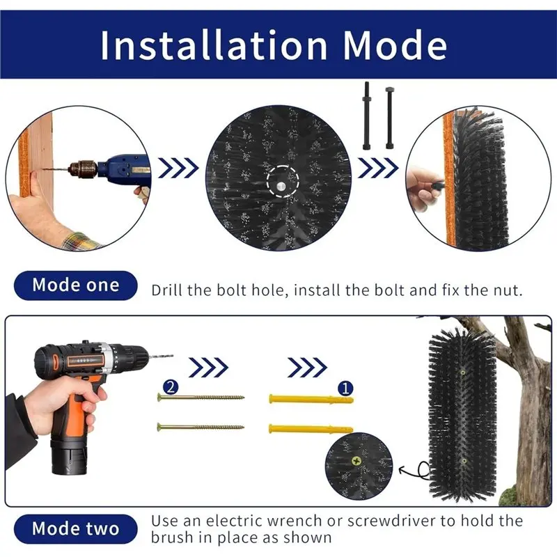 L71A Livestock Scratching Brush Goat Scratcher Tool 1Kit