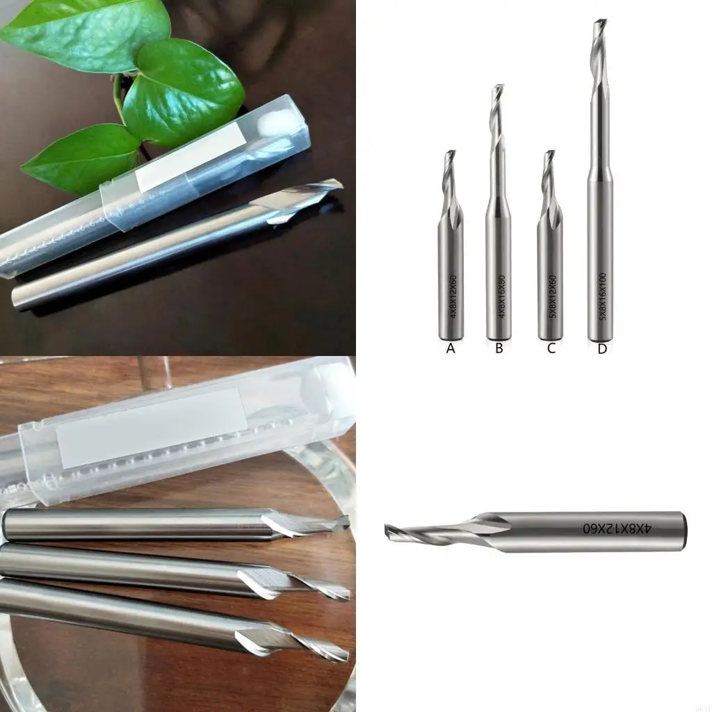 964E Durability Milling Tool Single Flute End Mill for Aluminum Router Application