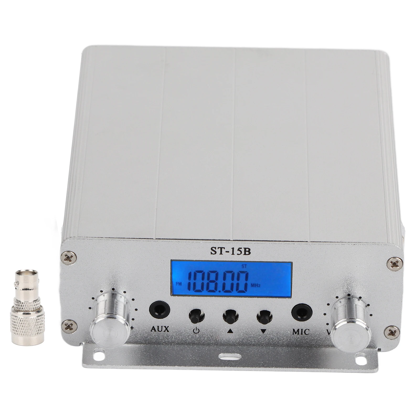 Broadcast Transmitter FM Transmitter TNC Interface for Radio Broadcast Station 87‑108MHZ 1.5W/5W HY‑ST‑15BV2 Transmitter