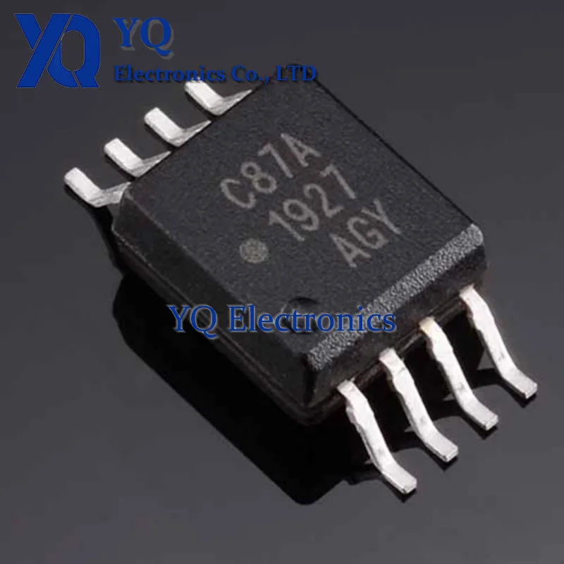 10PCS/lot New OriginaI ACPL-C87A-500E silk screen C87A optocoupler isolation driver chip package SOP-8