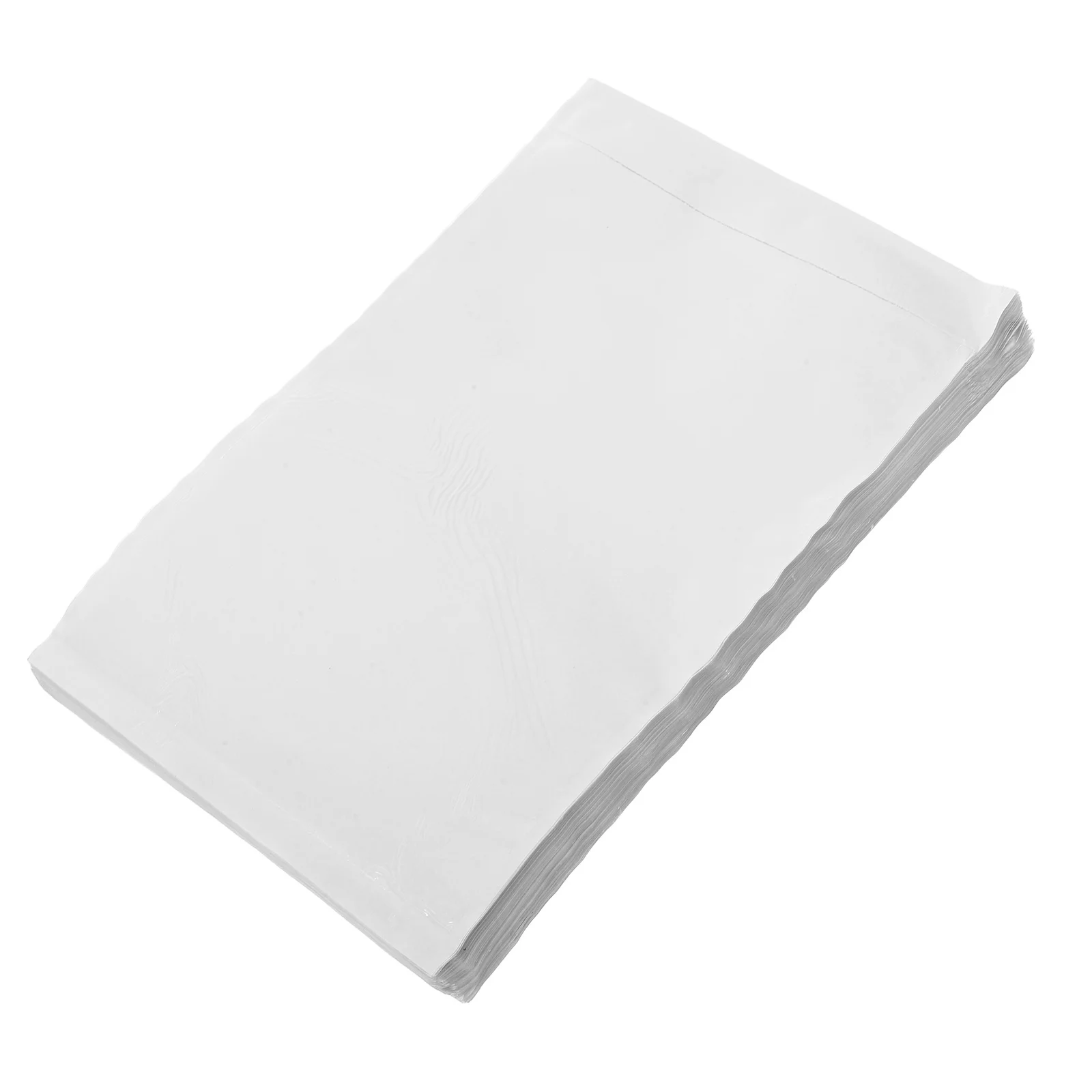 100 Pcs Clear Adhesive Pockets Bags for Shipping Label Pouch Document Clothing Packaging