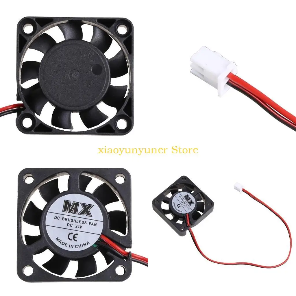 

P9JB 24V Cooling Fan Original Sleeve Bearing for 3D Printer Hotend Cooler 40mm 4010 7