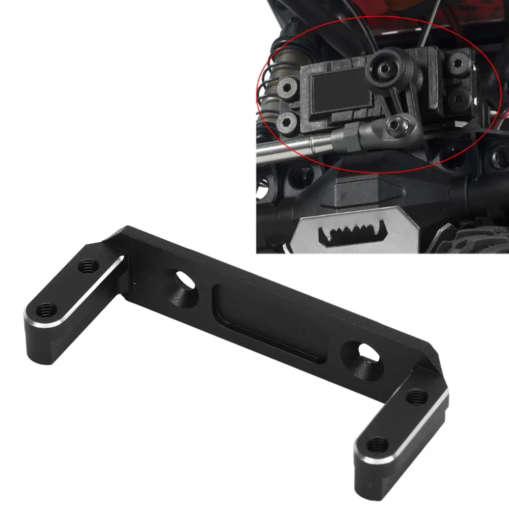 Aluminum Alloy Servo Mount 1/10 Scale RC Car Accessories RC Servo Mount for Capra UTB10 1/10 SCX10 III RC Crawler