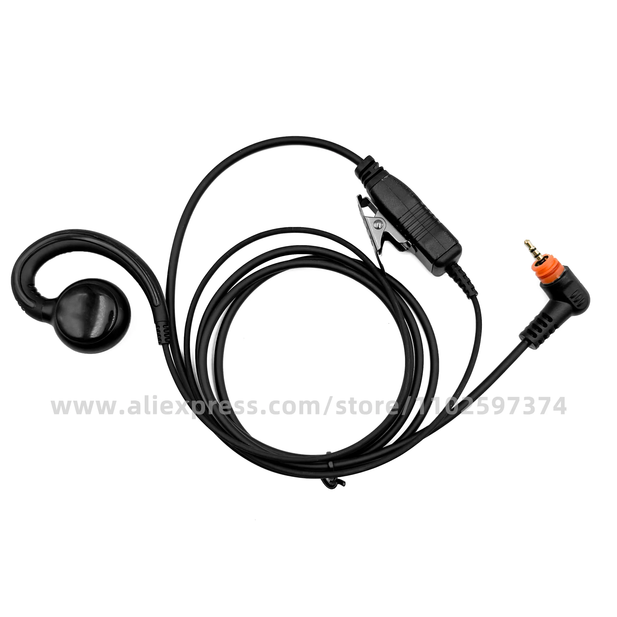 

Walkie Talkie Headset Earpiece For Motorola L1M SL1K SL1600 SL300 SL7500 SL400 SL4000 SL7550 Earhook G shape in line Headset