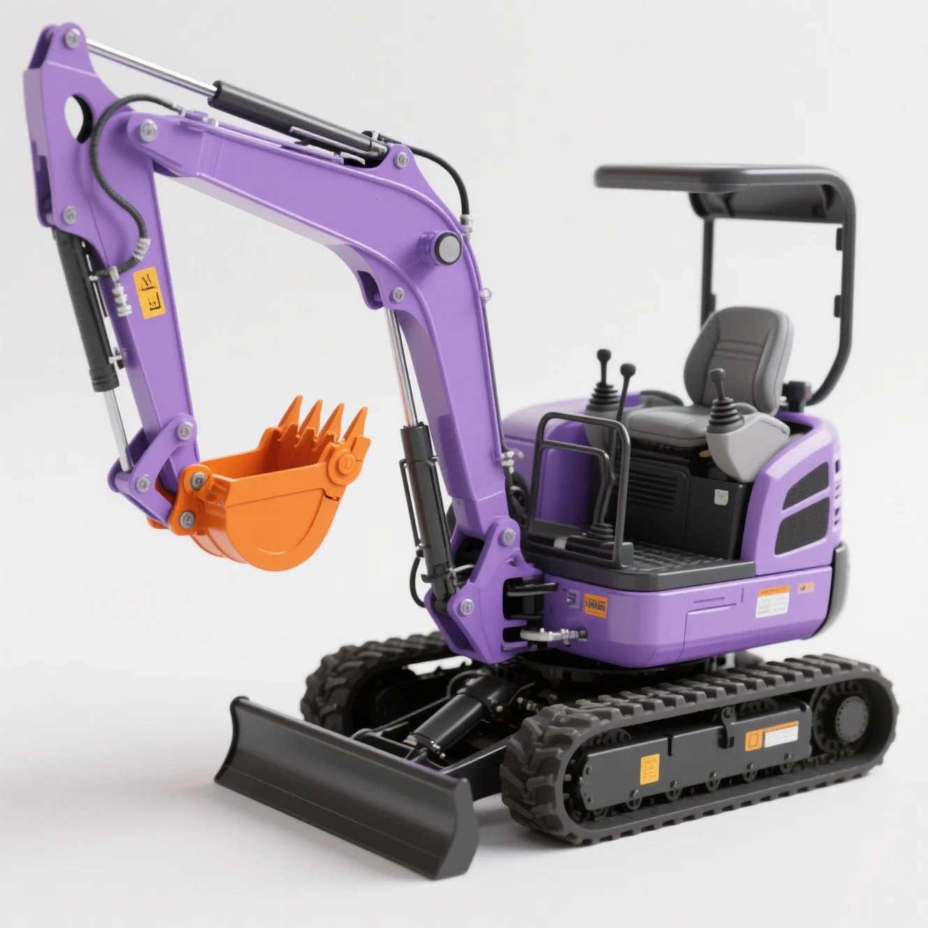 

Small excavator with a capacity of 1.2 tons Kubota engine for farm use free shipping pump bucket crawler excavator