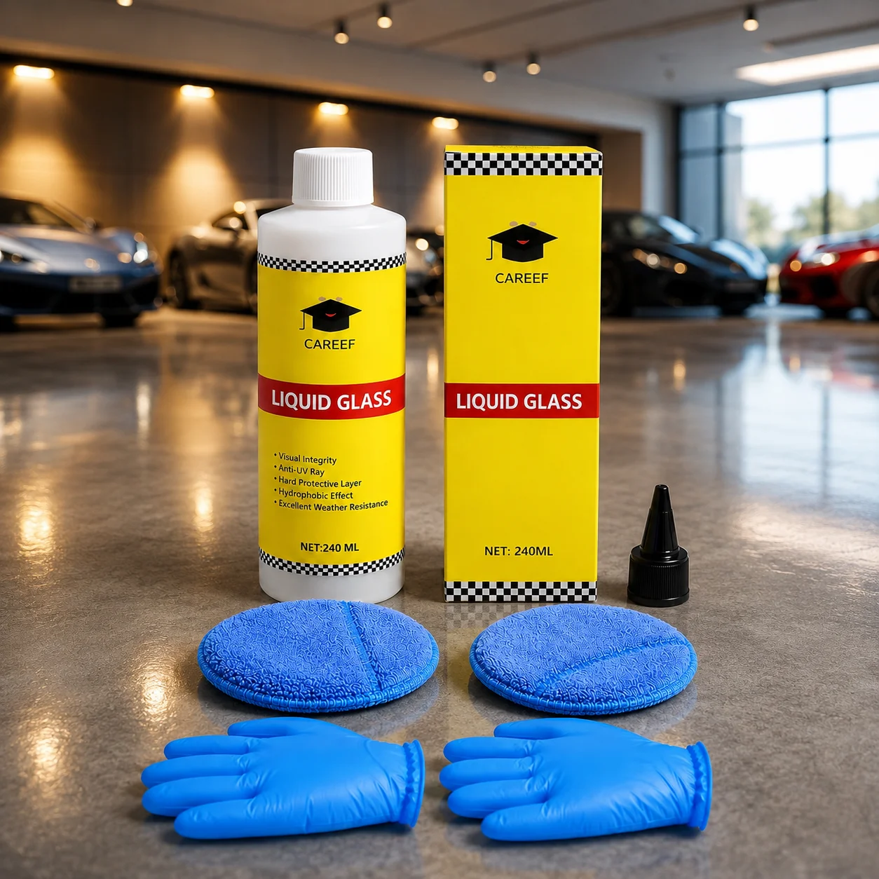 careef-revetement-liquide-pour-verre-240ml-restaure-la-peinture-decoloree-reduit-les-marques-de-tourbillons-protection-haute-brillance
