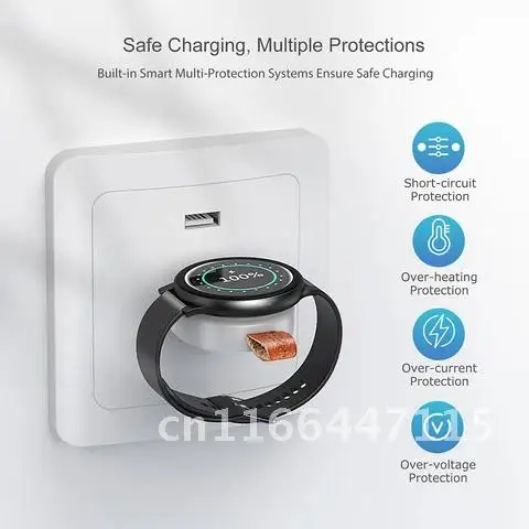 For Samsung Galaxy 4 3 Usb Charger Base Smart Watch Fast Charging Dock Station For Samsung Galaxy Watch Active 1 2 Charger