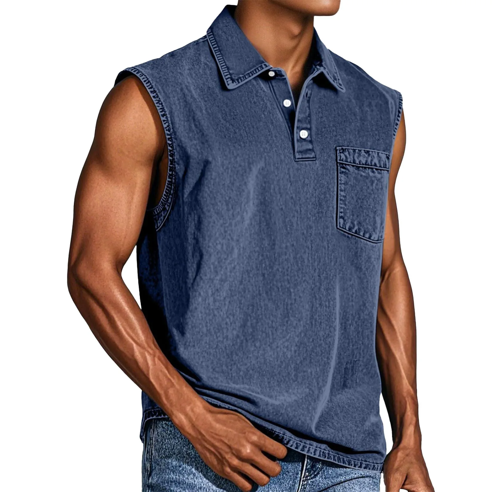 Oversized T Shirt for Men Vintage Wash Brazilian Graphic Print Tank Top Sleeveless Vest Woman Gym Y2k Clothes Streetwear Summer