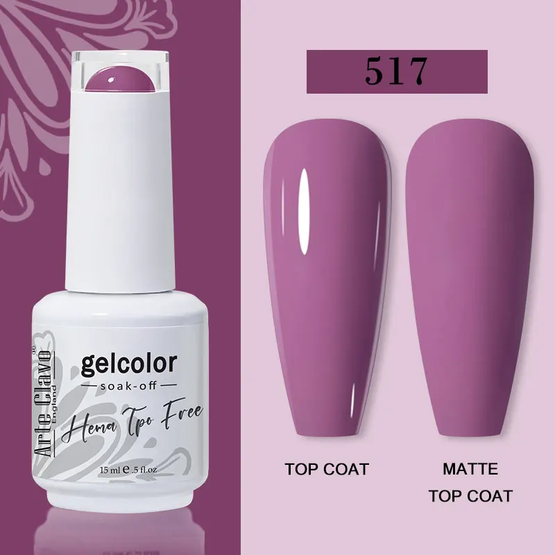 Arte Clavo Red Series Nagellak Feestkleuren Gelvernis Alles voor nagels Losweken UV LED Semi-permanente Nail Art Remover Gel
