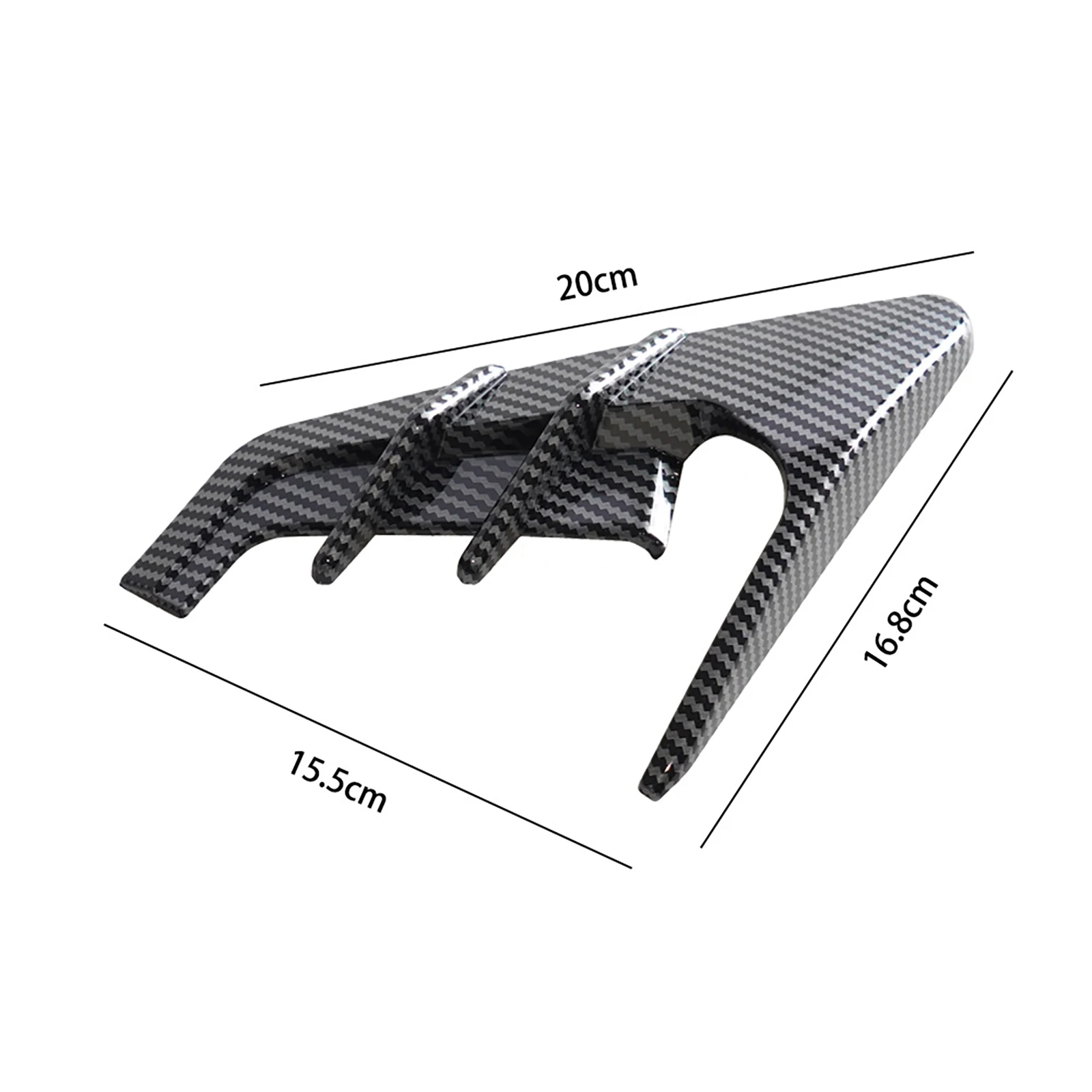ที่ครอบกล้องด้านข้างสำหรับรถยนต์รุ่น3 /y ป้องกันฝุ่นสไตล์คาร์บอน